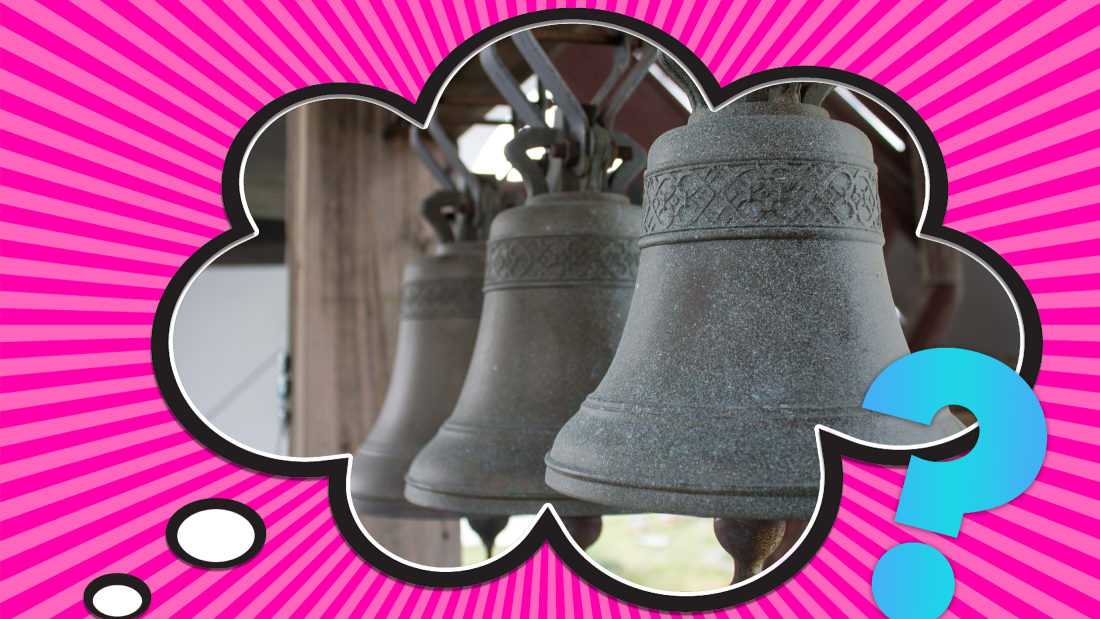 It used to be a<em></em>bout actual bells.