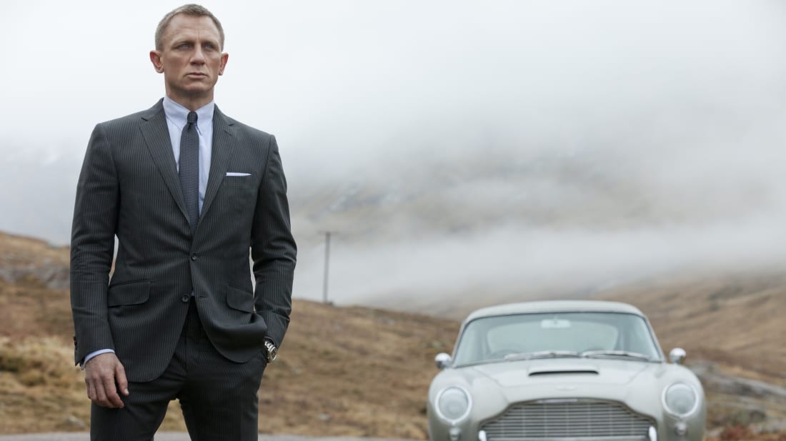 Daniel Craig as James Bond.