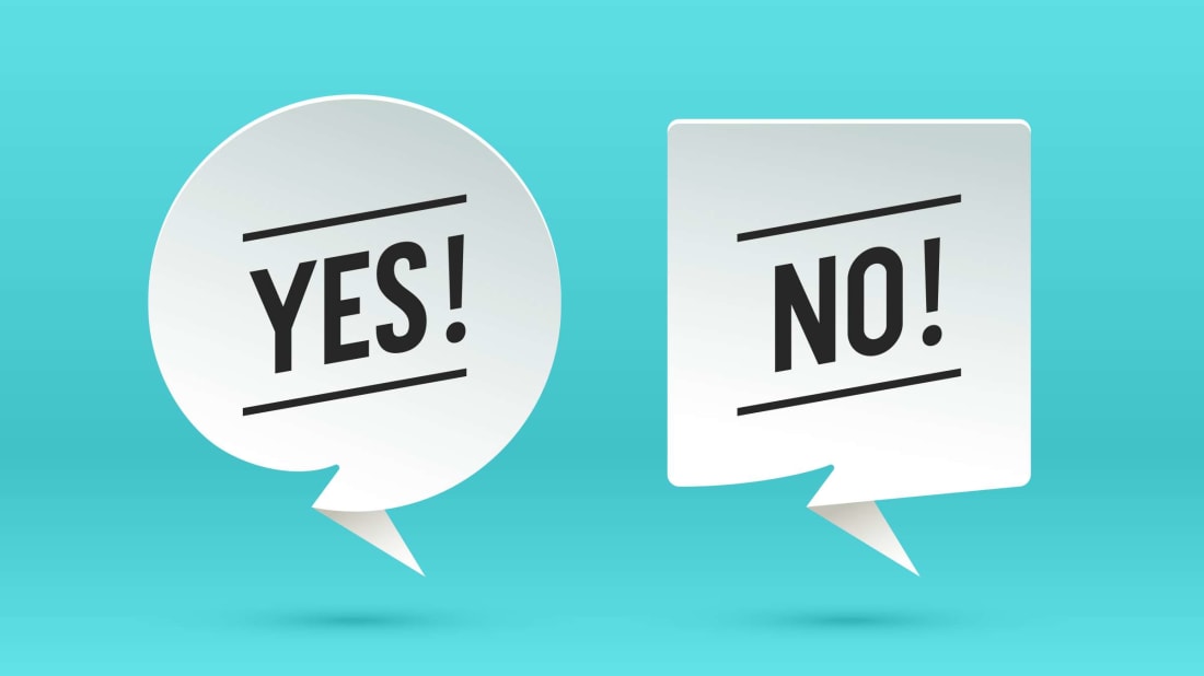 "Yes" and "no" seem pretty essential, but not all languages use them.
