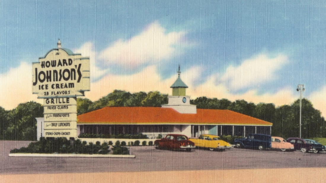 Howard Johnson's was a beacon for hungry travelers.