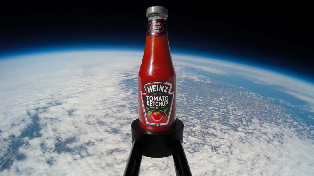 Heinz, the ketchup of the future.