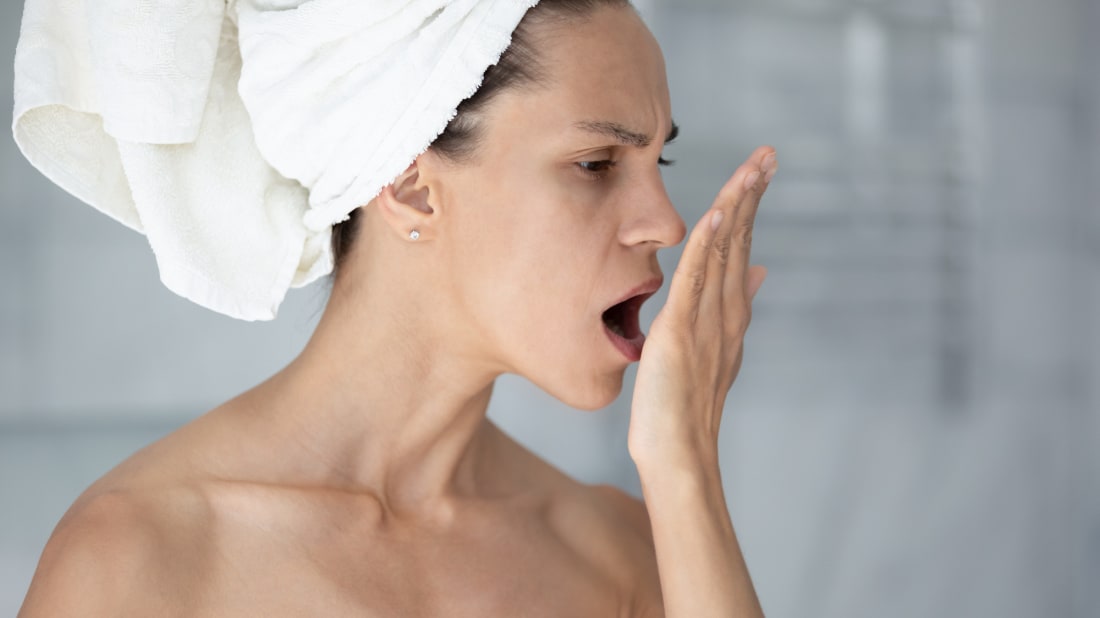 Morning breath is a common condition. 