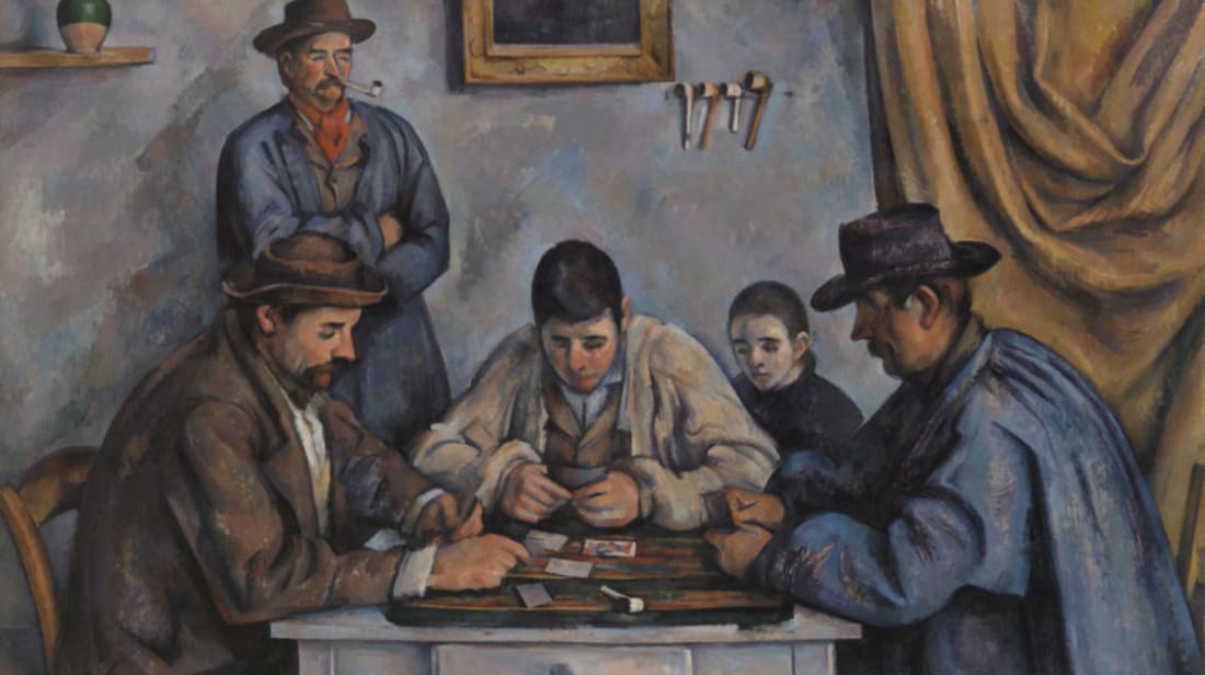 Paul Cézanne. The Card Players (Les Joueurs de cartes), 1890–1892