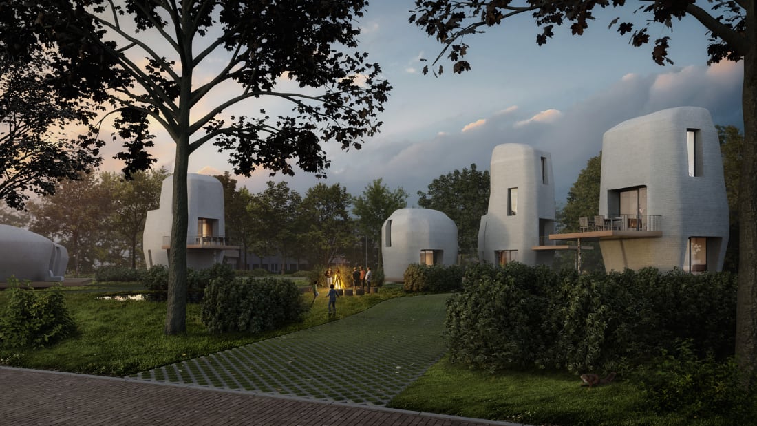 荷兰城市将成为世界上第一个建造可居住的3d打印混凝土房屋的城市